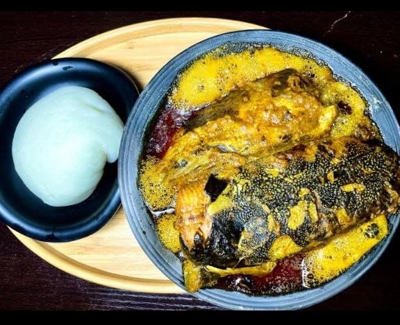 Rice and soup dish